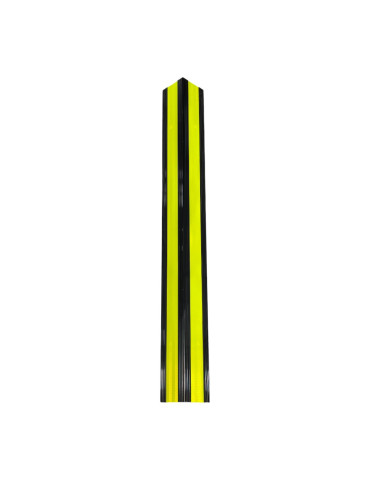 Aluminum Alloy Wall Protector - Black/Yellow