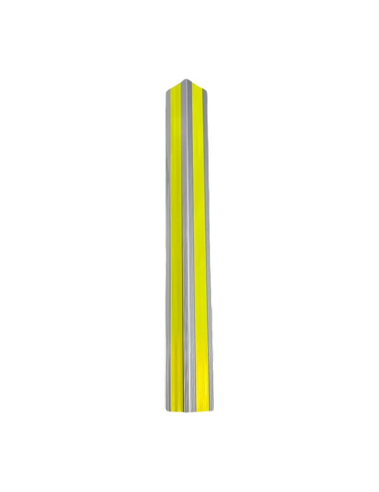Aluminum Alloy Wall Protector - Silver/Yellow