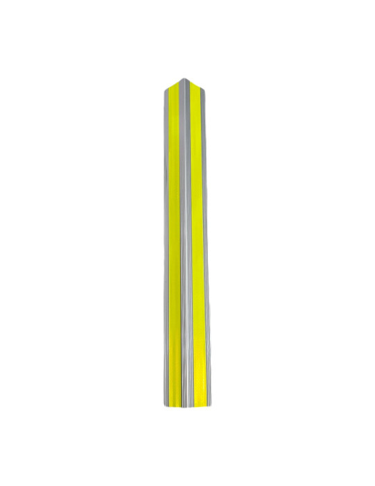 Aluminum Alloy Wall Protector - Silver/Yellow