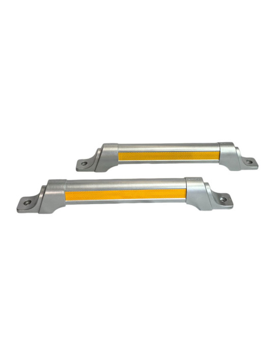 Wheel Stops - Alloy Silver