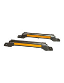 Wheel Stops - Alloy Silver
