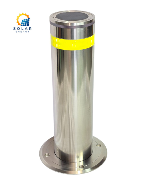 Solar Light Bollard 168mm diameter, 3mm thickness, 600mm height