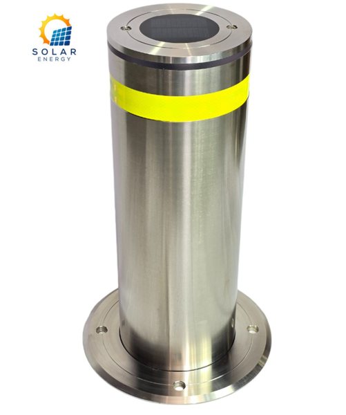 Solar Light Bollard 219mm diameter, 3mm thickness, 600mm height