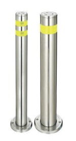 Stainless Steel Fixed Bollard GD 168mm diameter, 5mm thickness, 600mm height (Customisable)